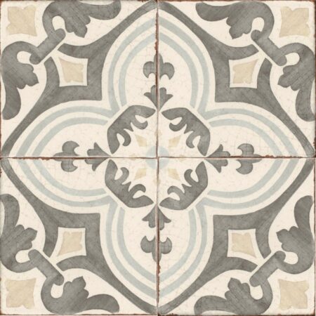 Rue Cler – Jules | Porcelain - 6x6 in. Deco Field | Matte Crackle