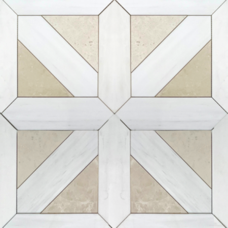 Winslow - Kingston Cream | Bardmoor Mosaic w/Carlyle | Honed