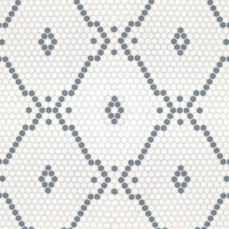 Shoal - Bistro | Glass Tile - Wrigley Mosaic | Snow & Lagoon