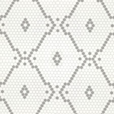 Shoal - Bistro | Glass Tile - Wrigley Mosaic | Snow & Cashmere