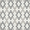 Shoal - Bistro | Glass Tile - Marcel Mosaic | Snow, Cashmere & Pebble